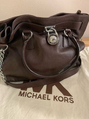 MICHAEL Michael Kors Brown Leather Handbag